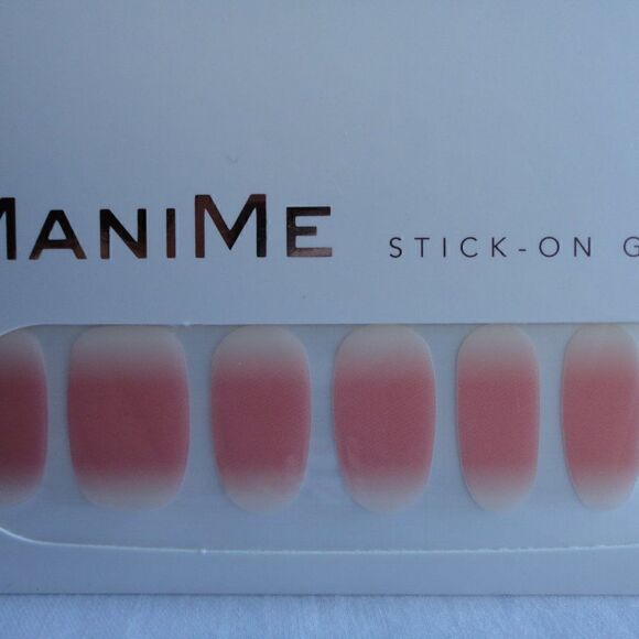ManiMe Mochi Ombre Stick-on Gels Manicure Pink Ombre Nails - Picture 3 of 3